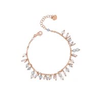 Bracciale Io & Te  Donna in Argento Acquamarina BRCRAMDO